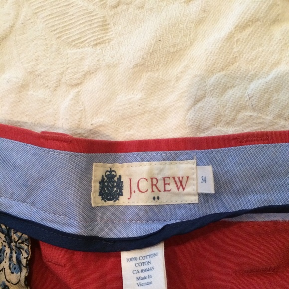 J. Crew Flat Front Sz 34 Men Shorts - Picture 3 of 4